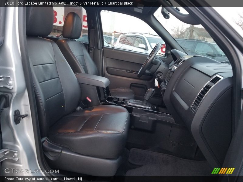 Ingot Silver Metallic / Charcoal Black 2010 Ford Escape Limited V6 4WD