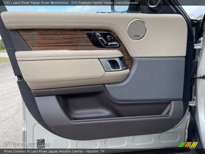 SVO Premium Palette Yellow / Ivory/Espresso 2021 Land Rover Range Rover Westminster