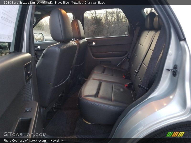 Ingot Silver Metallic / Charcoal Black 2010 Ford Escape Limited V6 4WD