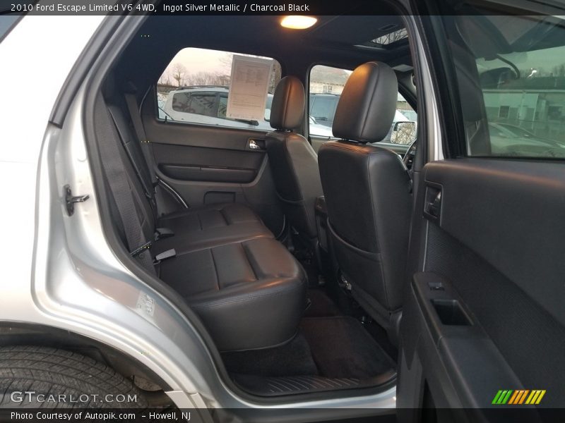 Ingot Silver Metallic / Charcoal Black 2010 Ford Escape Limited V6 4WD