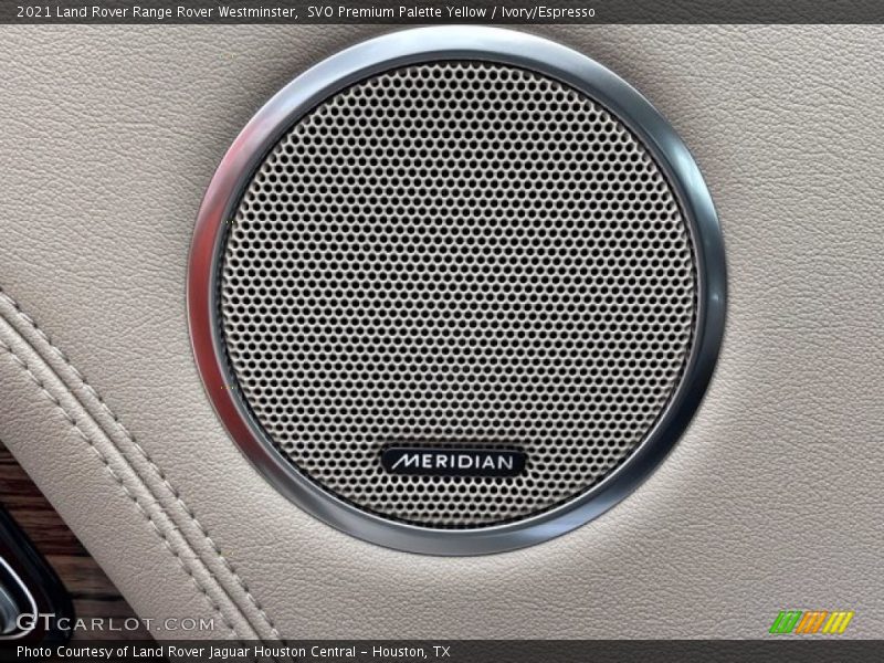 SVO Premium Palette Yellow / Ivory/Espresso 2021 Land Rover Range Rover Westminster