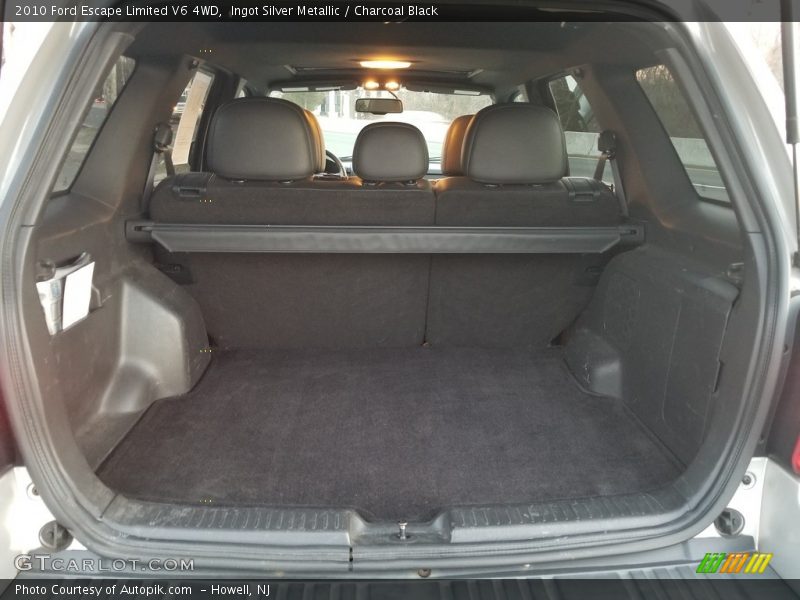 Ingot Silver Metallic / Charcoal Black 2010 Ford Escape Limited V6 4WD