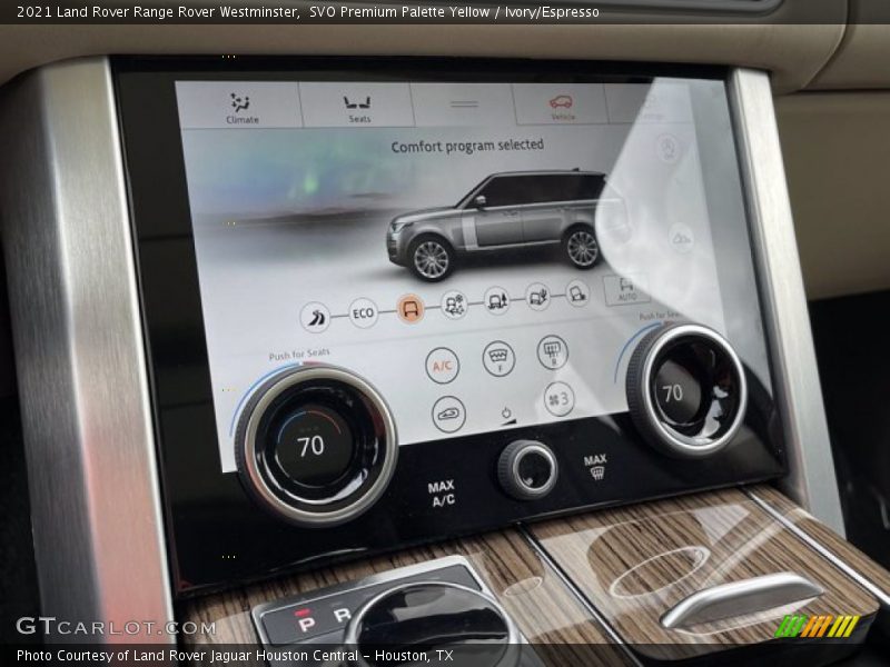 SVO Premium Palette Yellow / Ivory/Espresso 2021 Land Rover Range Rover Westminster