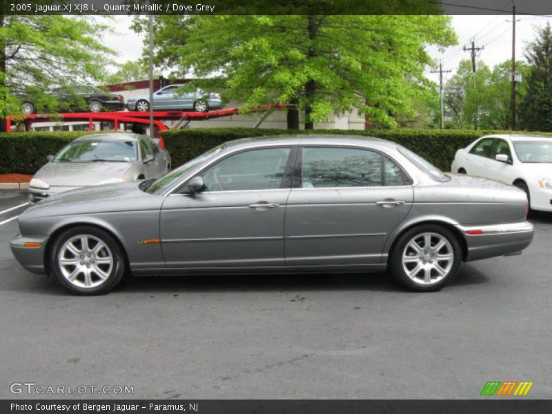 Quartz Metallic / Dove Grey 2005 Jaguar XJ XJ8 L