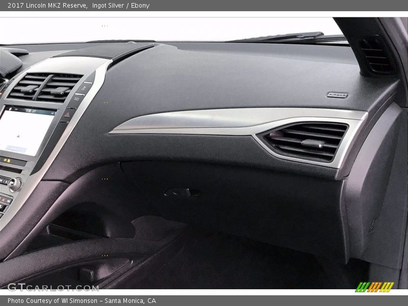 Ingot Silver / Ebony 2017 Lincoln MKZ Reserve