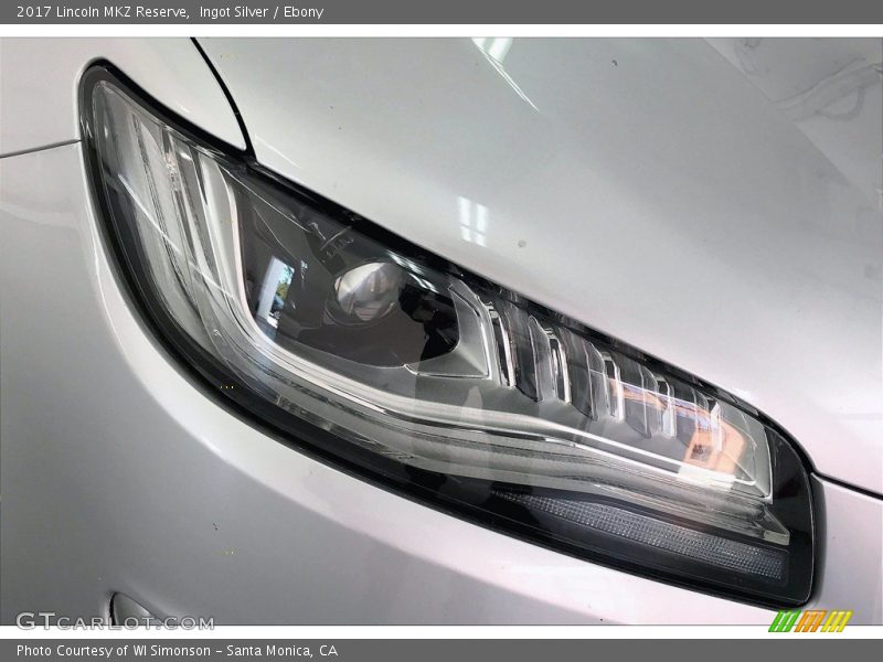 Ingot Silver / Ebony 2017 Lincoln MKZ Reserve