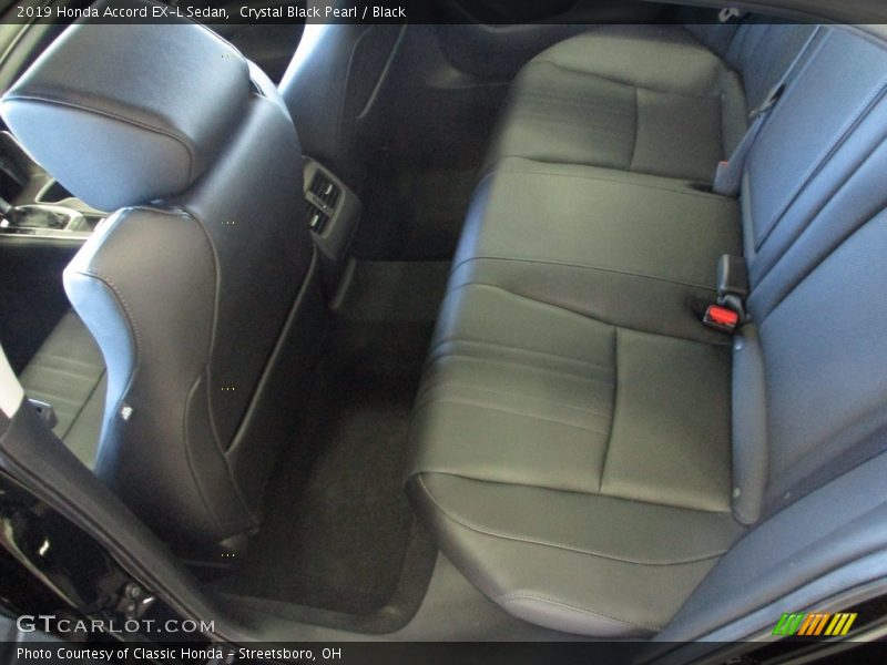 Crystal Black Pearl / Black 2019 Honda Accord EX-L Sedan