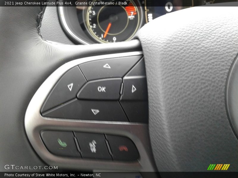 Granite Crystal Metallic / Black 2021 Jeep Cherokee Latitude Plus 4x4