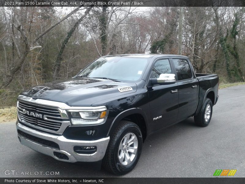 Diamond Black Crystal Pearl / Black 2021 Ram 1500 Laramie Crew Cab 4x4