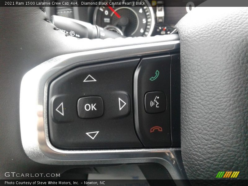  2021 1500 Laramie Crew Cab 4x4 Steering Wheel