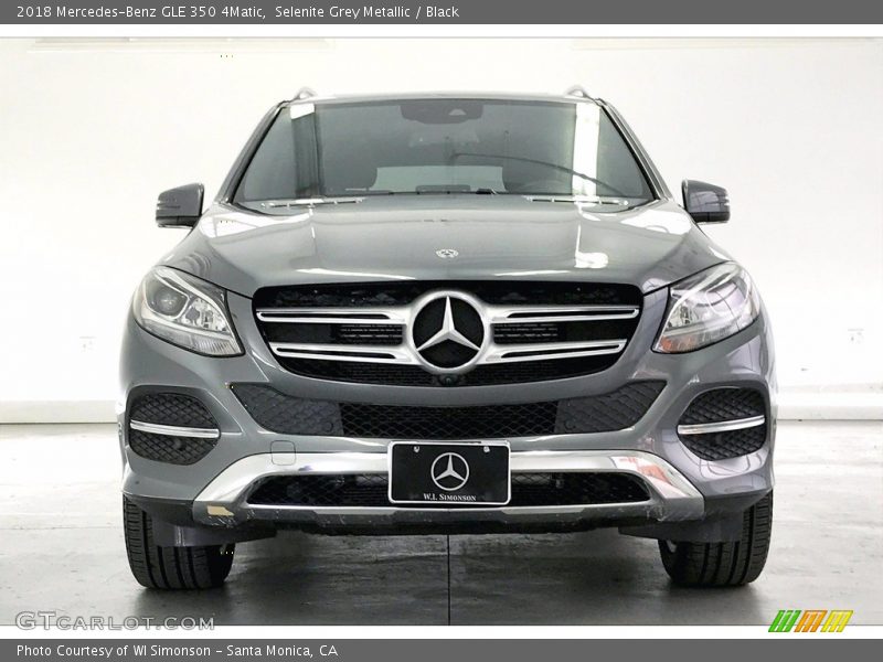 Selenite Grey Metallic / Black 2018 Mercedes-Benz GLE 350 4Matic