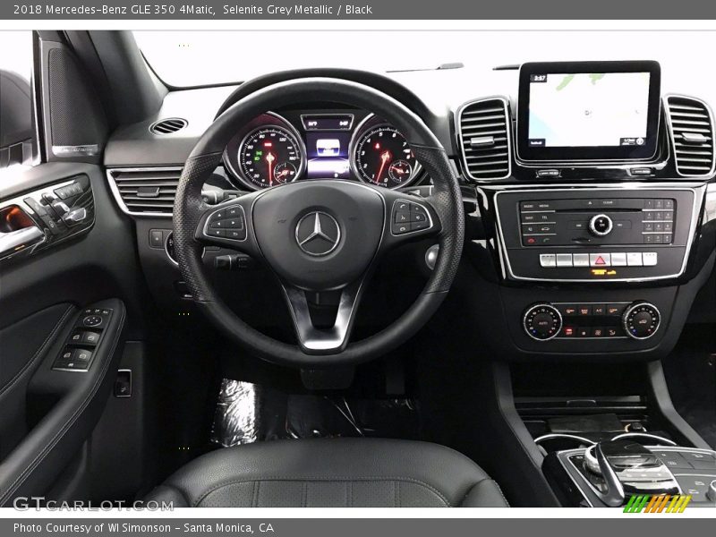Selenite Grey Metallic / Black 2018 Mercedes-Benz GLE 350 4Matic