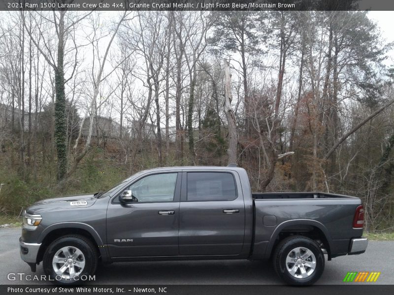  2021 1500 Laramie Crew Cab 4x4 Granite Crystal Metallic