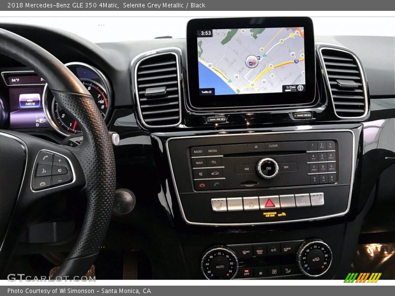 Selenite Grey Metallic / Black 2018 Mercedes-Benz GLE 350 4Matic