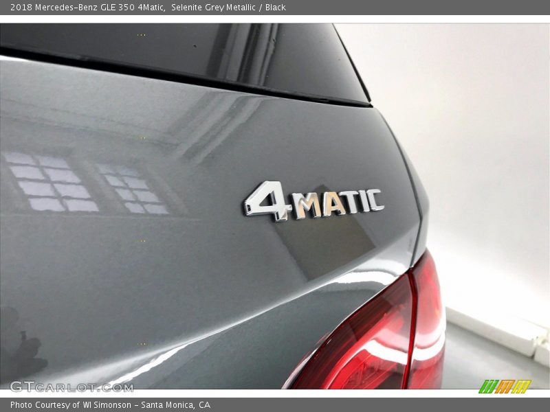 Selenite Grey Metallic / Black 2018 Mercedes-Benz GLE 350 4Matic