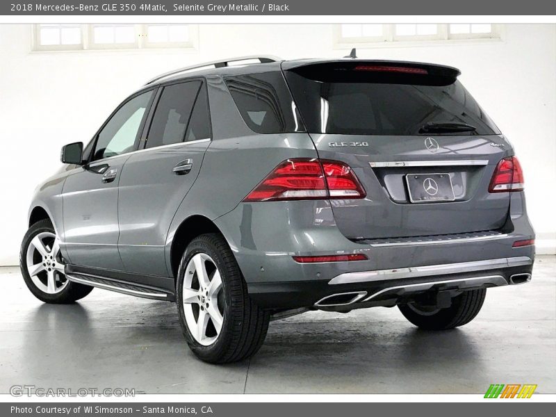 Selenite Grey Metallic / Black 2018 Mercedes-Benz GLE 350 4Matic