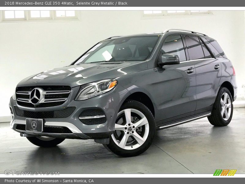 Selenite Grey Metallic / Black 2018 Mercedes-Benz GLE 350 4Matic