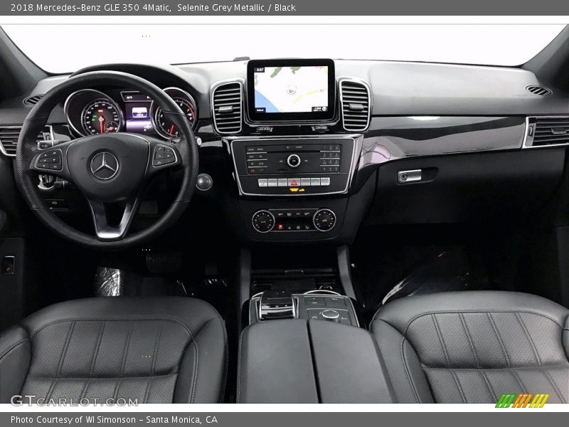 Selenite Grey Metallic / Black 2018 Mercedes-Benz GLE 350 4Matic