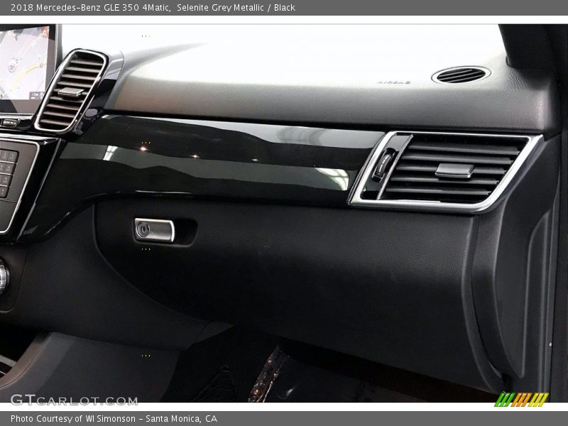 Selenite Grey Metallic / Black 2018 Mercedes-Benz GLE 350 4Matic