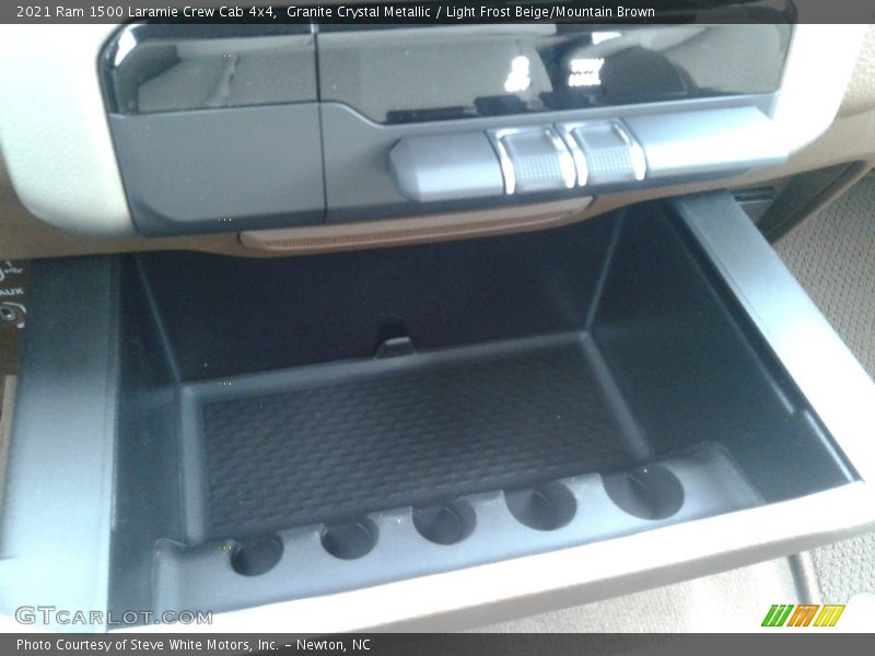 Granite Crystal Metallic / Light Frost Beige/Mountain Brown 2021 Ram 1500 Laramie Crew Cab 4x4