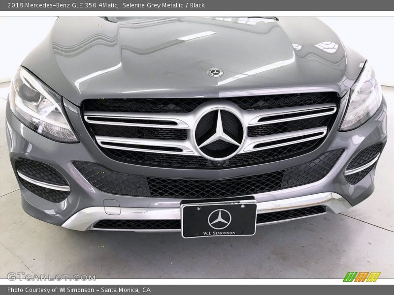 Selenite Grey Metallic / Black 2018 Mercedes-Benz GLE 350 4Matic