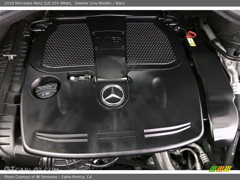 Selenite Grey Metallic / Black 2018 Mercedes-Benz GLE 350 4Matic