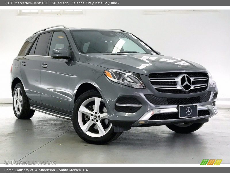 Selenite Grey Metallic / Black 2018 Mercedes-Benz GLE 350 4Matic
