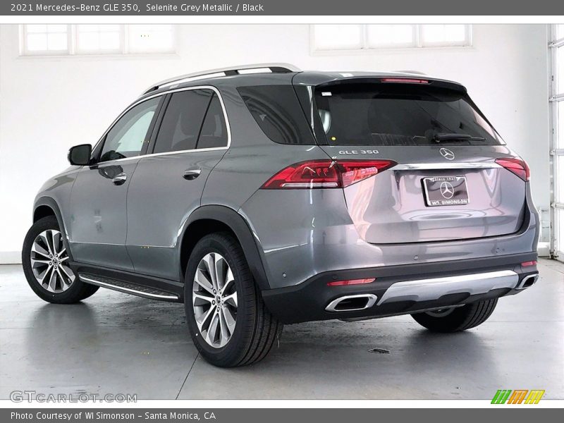 Selenite Grey Metallic / Black 2021 Mercedes-Benz GLE 350