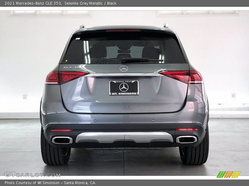 Selenite Grey Metallic / Black 2021 Mercedes-Benz GLE 350