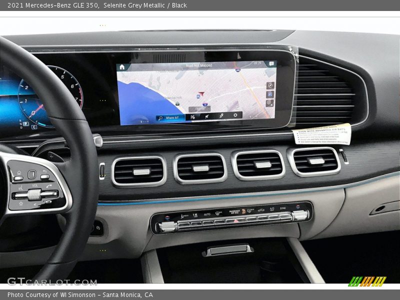 Selenite Grey Metallic / Black 2021 Mercedes-Benz GLE 350