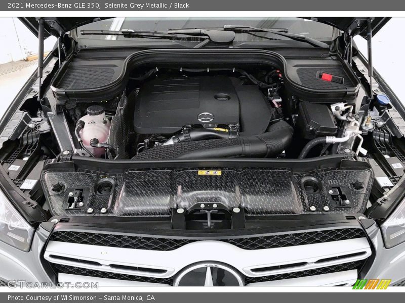 Selenite Grey Metallic / Black 2021 Mercedes-Benz GLE 350