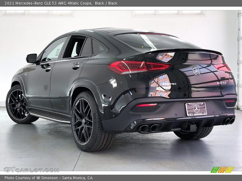 Black / Black 2021 Mercedes-Benz GLE 53 AMG 4Matic Coupe