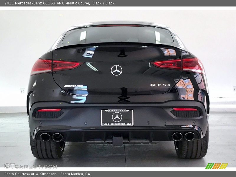 Black / Black 2021 Mercedes-Benz GLE 53 AMG 4Matic Coupe