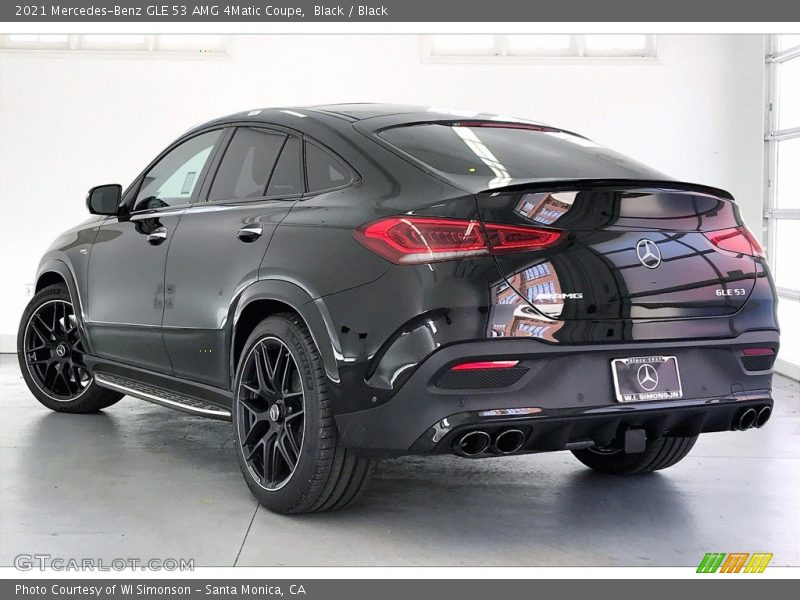 Black / Black 2021 Mercedes-Benz GLE 53 AMG 4Matic Coupe