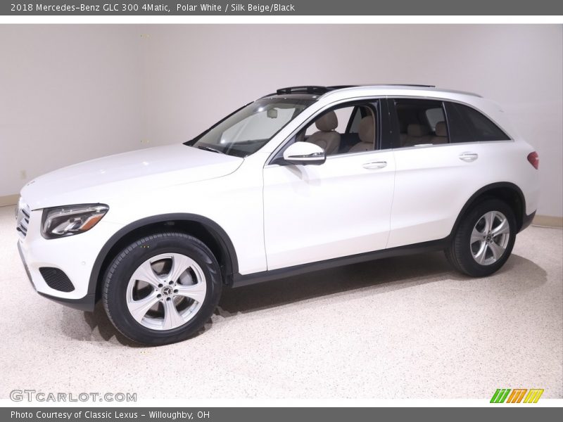 Polar White / Silk Beige/Black 2018 Mercedes-Benz GLC 300 4Matic