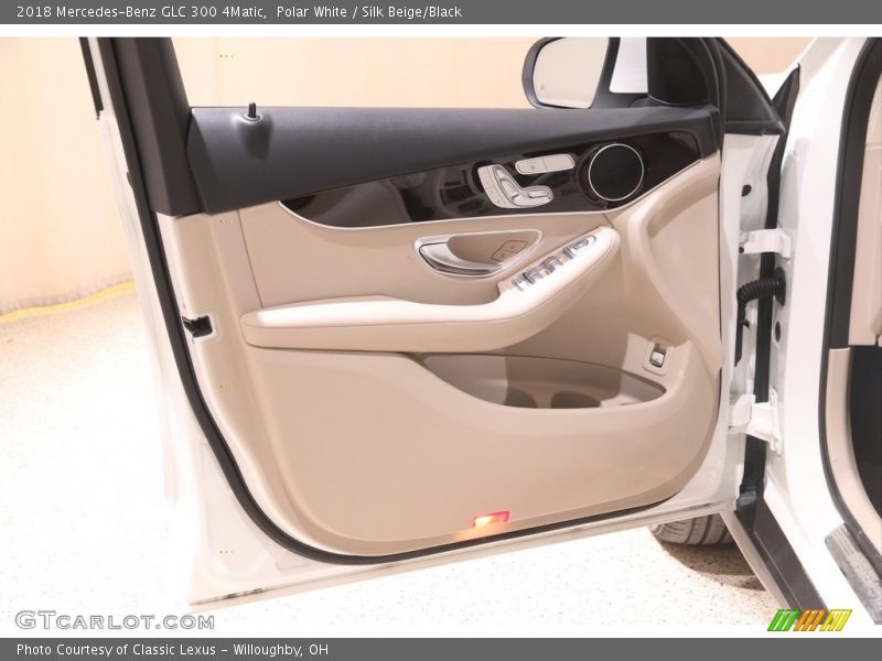Polar White / Silk Beige/Black 2018 Mercedes-Benz GLC 300 4Matic