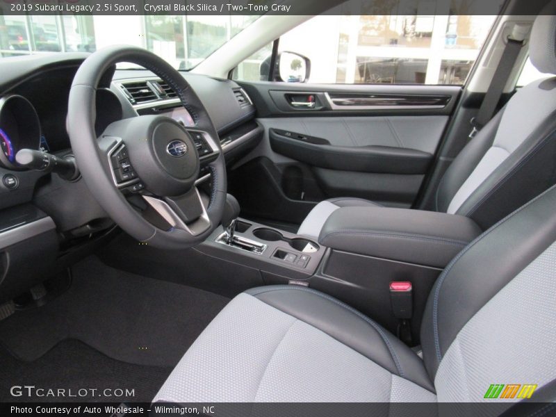 Crystal Black Silica / Two-Tone Gray 2019 Subaru Legacy 2.5i Sport