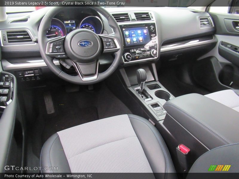Crystal Black Silica / Two-Tone Gray 2019 Subaru Legacy 2.5i Sport