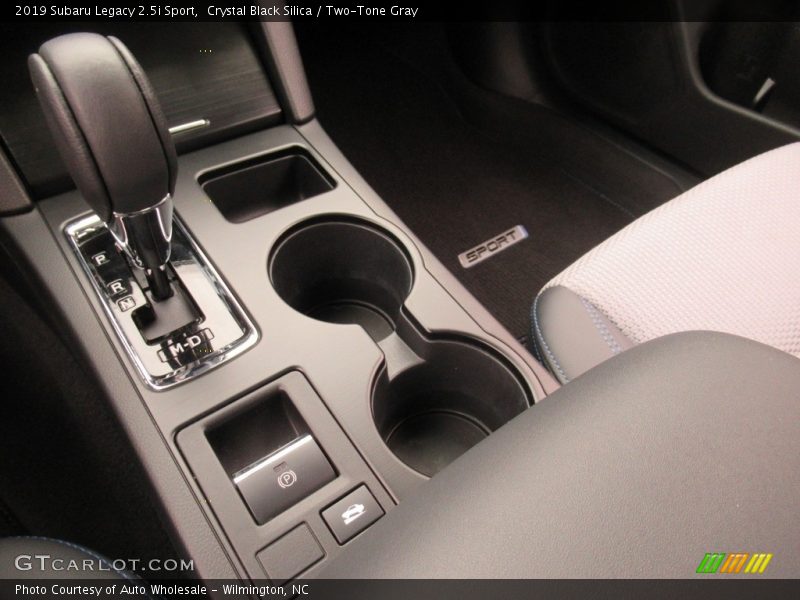 Crystal Black Silica / Two-Tone Gray 2019 Subaru Legacy 2.5i Sport
