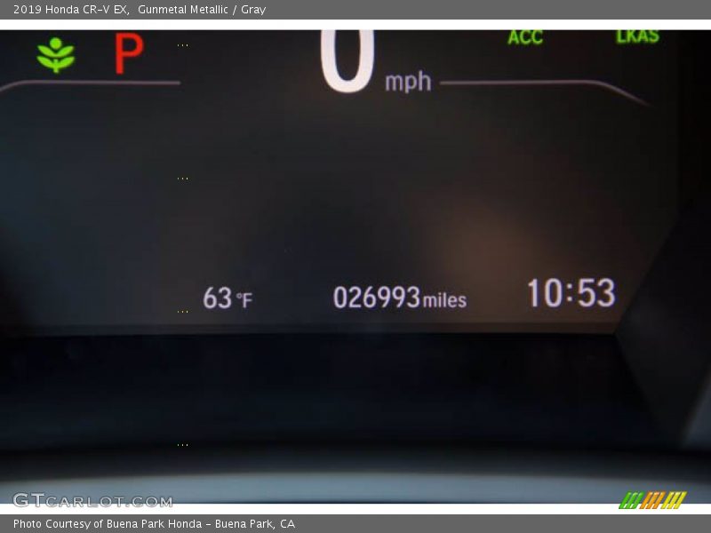 Gunmetal Metallic / Gray 2019 Honda CR-V EX