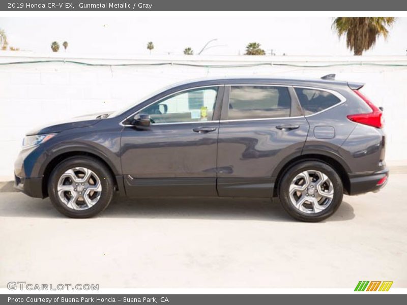 Gunmetal Metallic / Gray 2019 Honda CR-V EX