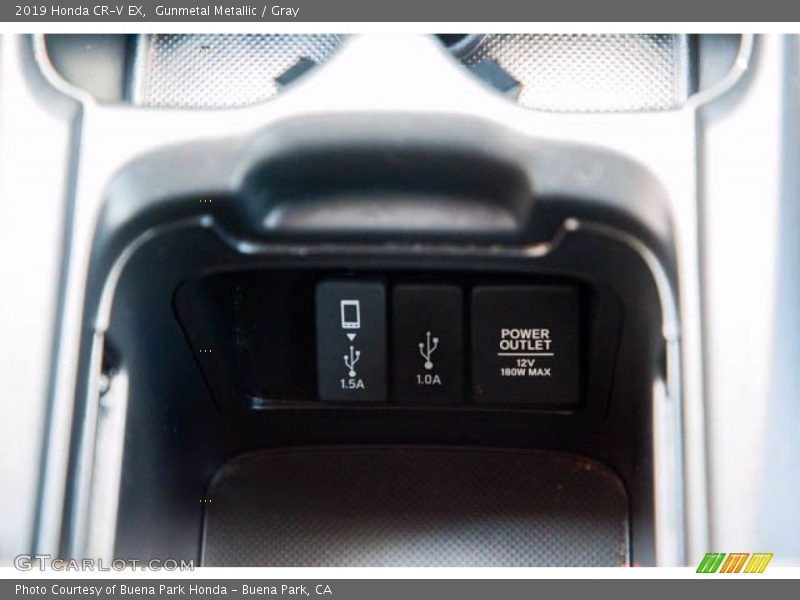 Gunmetal Metallic / Gray 2019 Honda CR-V EX
