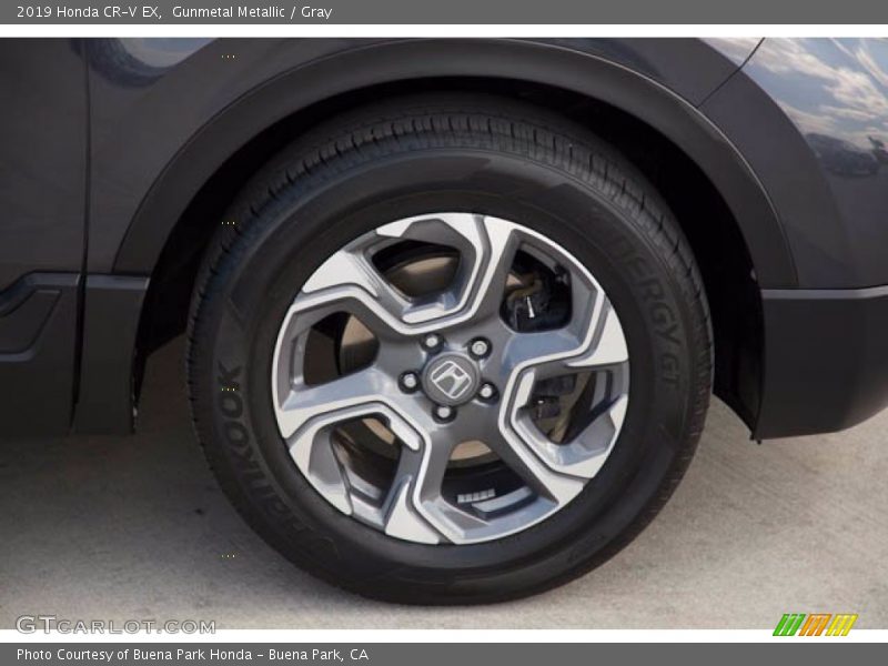 Gunmetal Metallic / Gray 2019 Honda CR-V EX