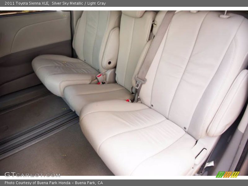 Silver Sky Metallic / Light Gray 2011 Toyota Sienna XLE