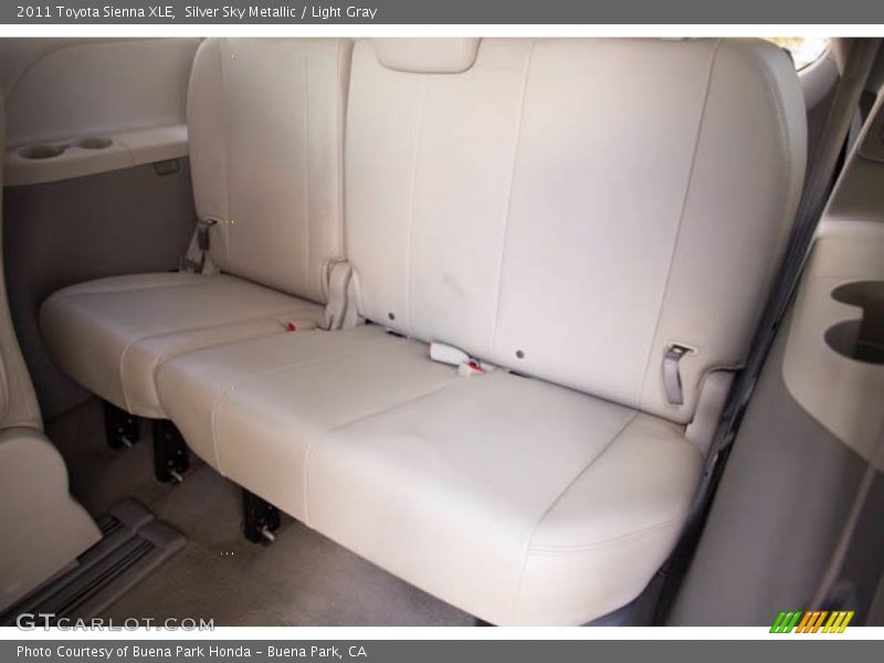 Silver Sky Metallic / Light Gray 2011 Toyota Sienna XLE