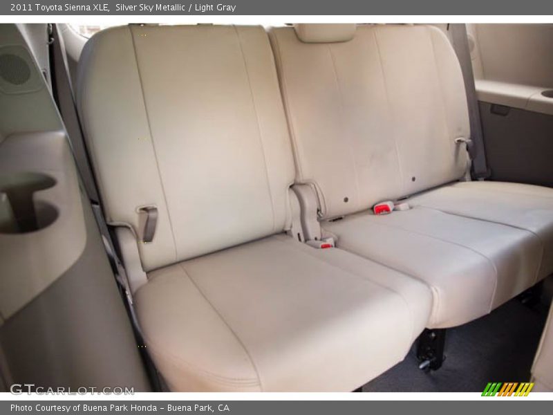 Silver Sky Metallic / Light Gray 2011 Toyota Sienna XLE