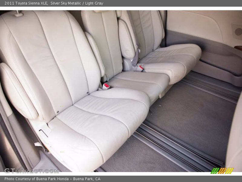 Silver Sky Metallic / Light Gray 2011 Toyota Sienna XLE