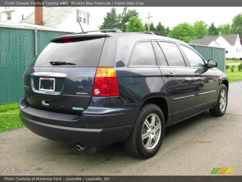 Modern Blue Pearlcoat / Pastel Slate Gray 2008 Chrysler Pacifica Touring AWD