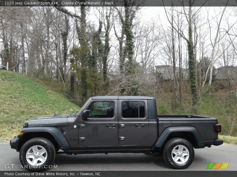 Granite Crystal Metallic / Black 2020 Jeep Gladiator Sport 4x4