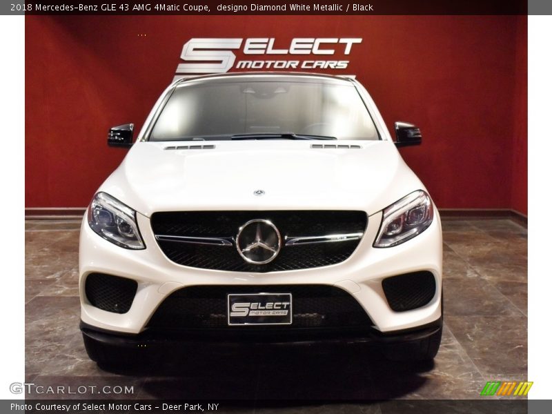 designo Diamond White Metallic / Black 2018 Mercedes-Benz GLE 43 AMG 4Matic Coupe